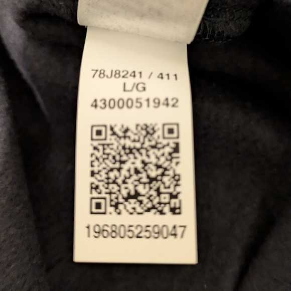 Tommy Hilfiger NEW men's Embroidered Logo Sweat short, size L. Color navy blue. - Picture 6 of 9